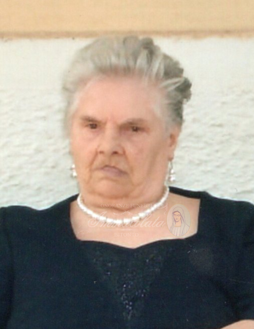 PASQUALINA PALUMBOO.F.IMMACOLATA BITONTO