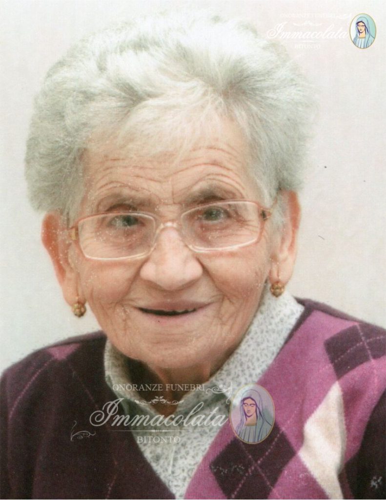 MARIA GIOVANNA CUZZO O.F.IMMACOLATA BITONTO