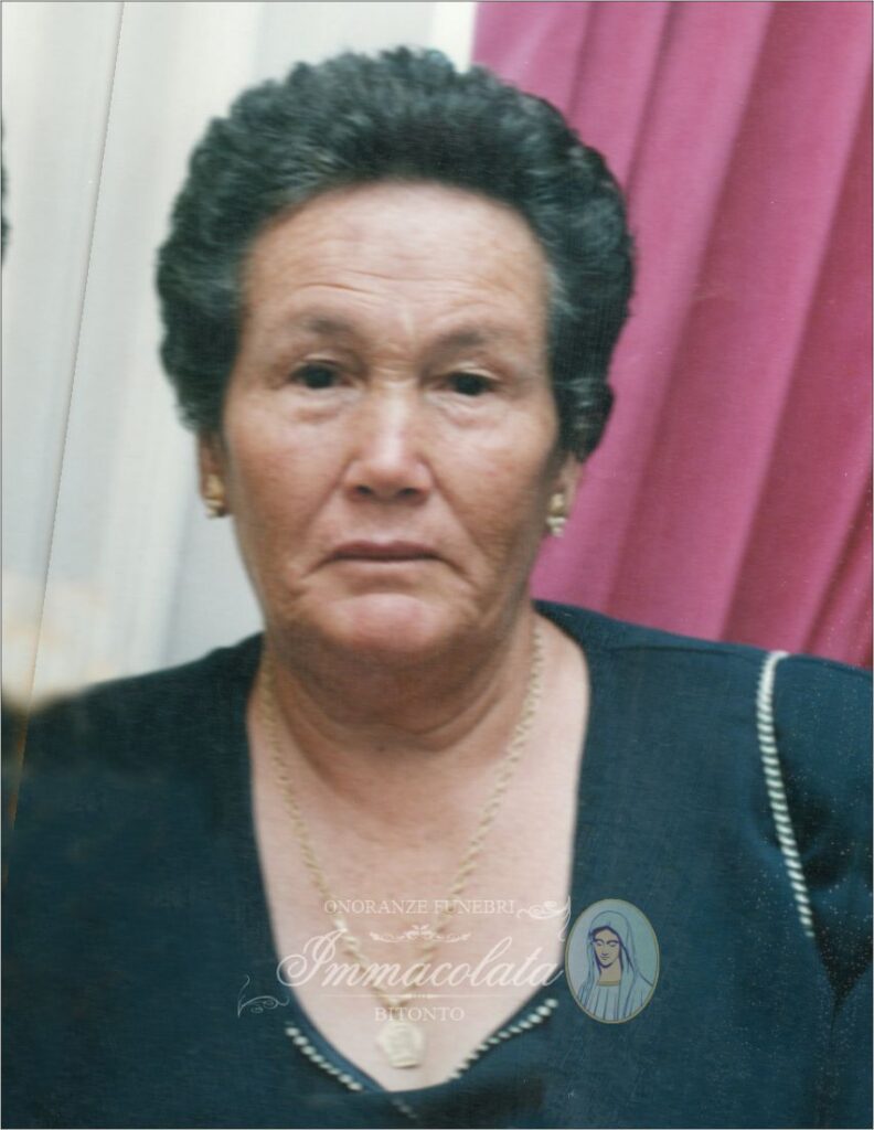 Addolorata cotugno O.F.IMMACOLATA BITONTO,