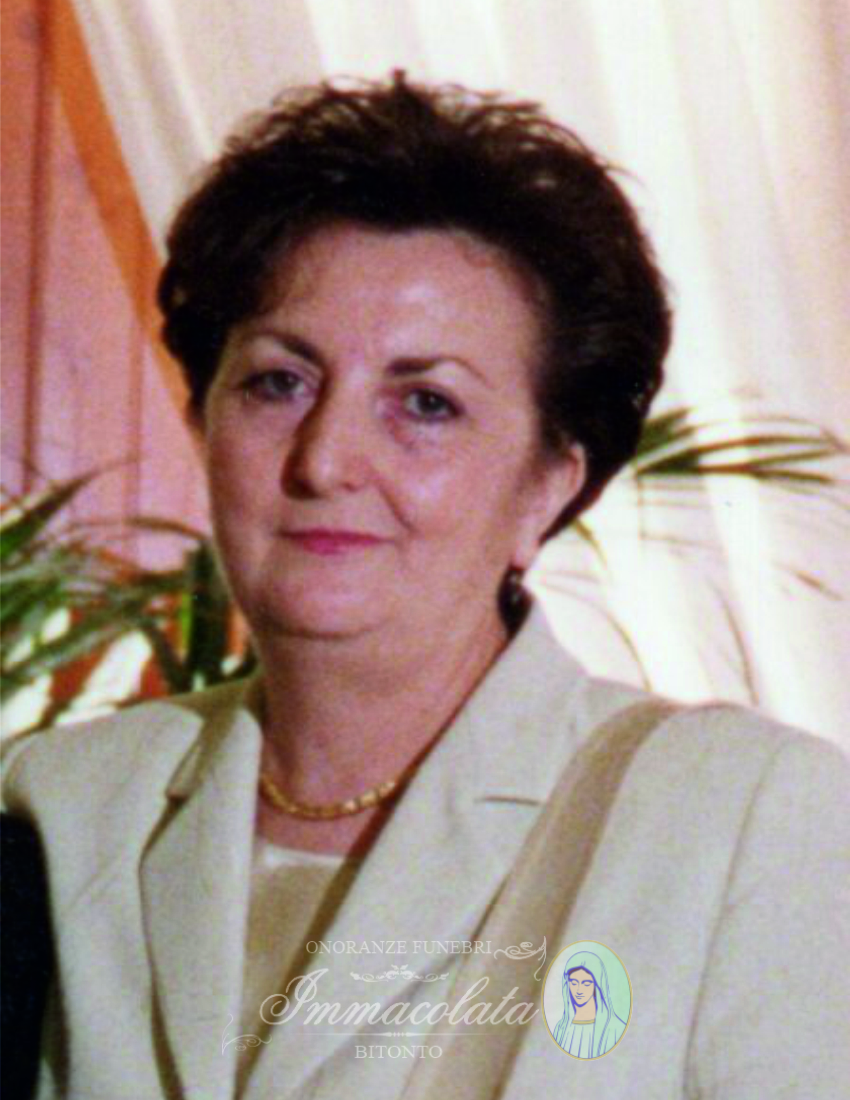 Foto Maria Giuseppa Fumarola O.F.Immacolata Bitonto